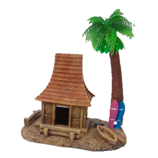 HERMIT CRAB HOUSE WITH PALM TREE