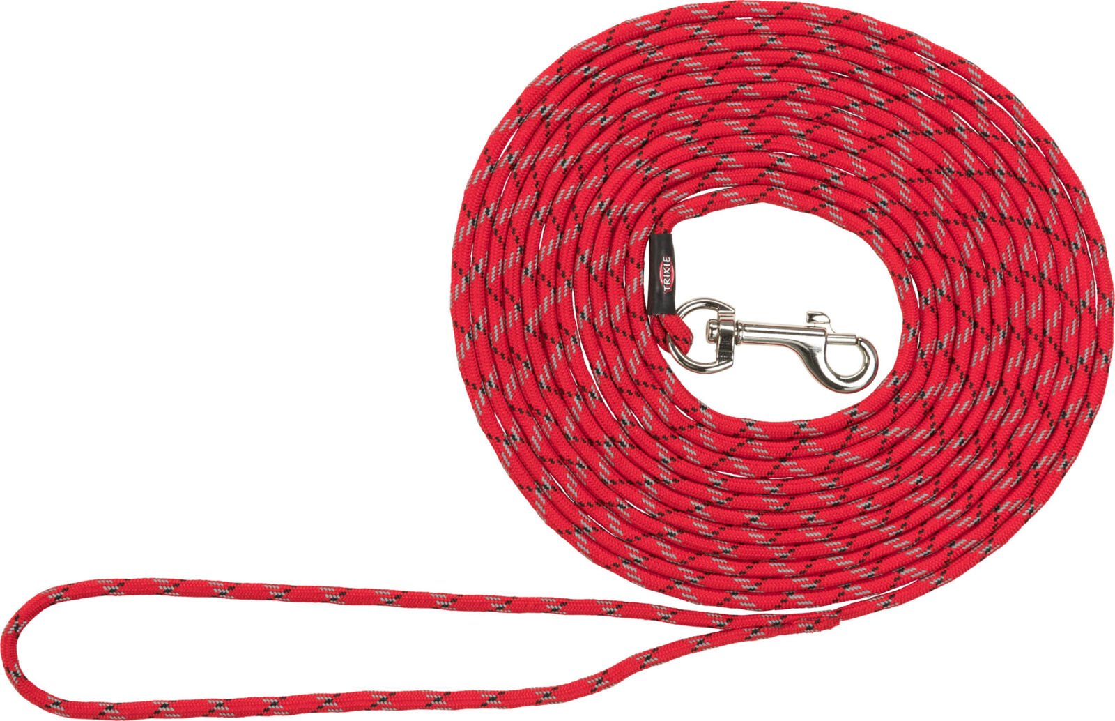 JUNIOR PUPPY TRACKING LEASH XXS-XS 4M/4MM RED