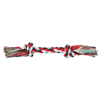 PLAYING ROPE COTTON MULTICOLOUR 20CM