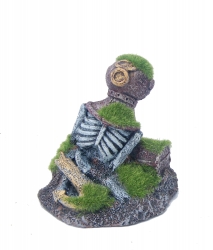 SKELETON WITH MOSS