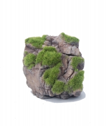 NATURAL ROCK WITH MOSS