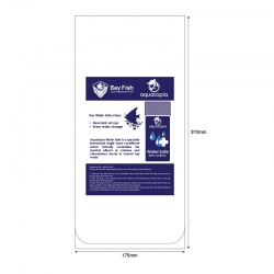 PLASTIC BAGS (100PK) S WATER SAFE 175X370MM