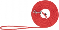 TRACKING LEASH ROUND S-M 5M/5MM RED