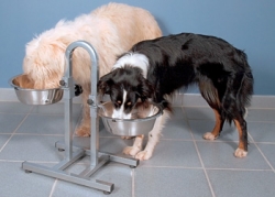 DOG BOWL STAND INDIVIDUAL HEIGHT ADJUSTABLE 2.8L