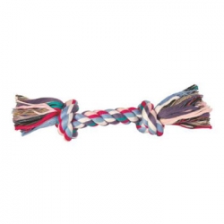 PLAYING ROPE COTTON MULTICOLOUR 26CM