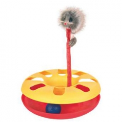 CRAZY CIRCLE PLAY RING FUR MOUSE  24CM