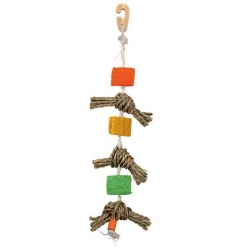 TOY ON SISAL ROPE NATURAL MATERIALS 43CM - Click for more info